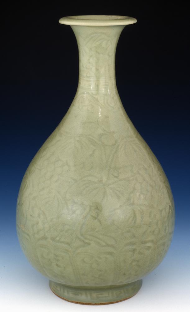 图片[1]-vase(yuhuchun); bottle BM-1963-0520.9-China Archive